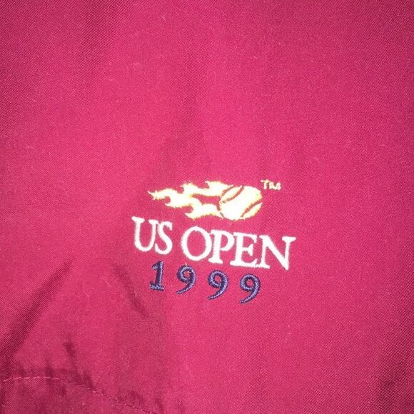 Mens Collector 1999 US Open Tennis jacket-L Andre Agassi Serena Williams winner - Picture 3 of 4